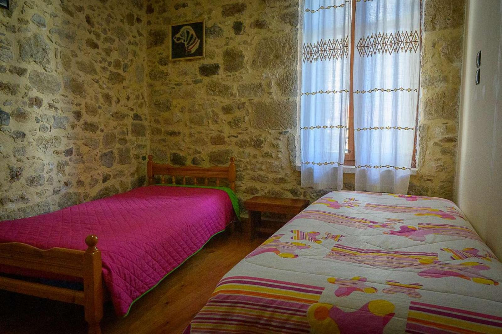 Traditional Stone Mezonete Krousonas  Bagian luar foto