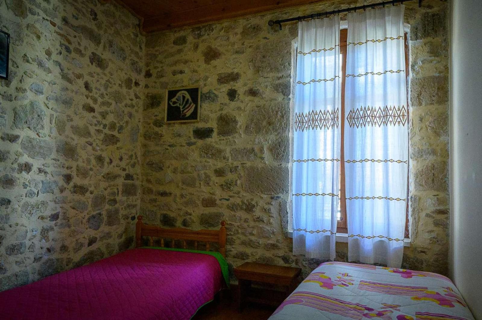 Traditional Stone Mezonete Krousonas  Bagian luar foto